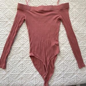 off shoulder bodysuit